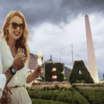 Sugar daddy con sugar baby en Buenos Aires en el obelisco de Agentina