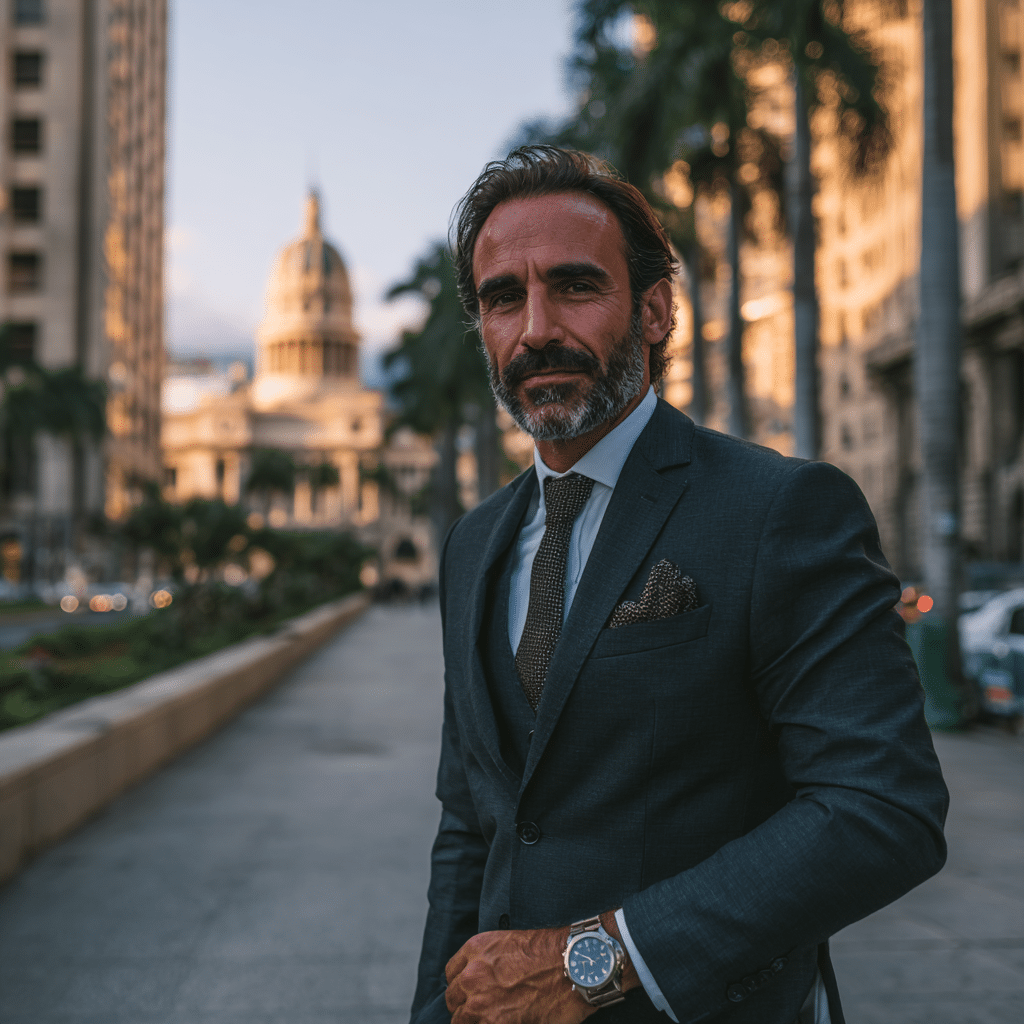 Sugar Daddy pasea por la zona colonial en Colombia
