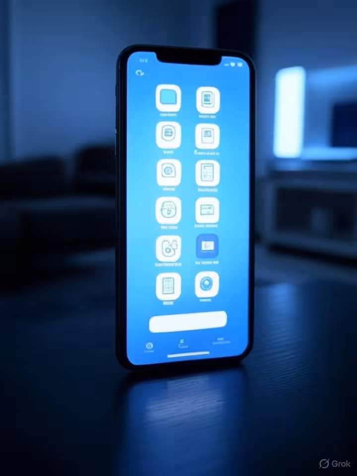 smartphone screen showing encrypted messaging apps and privacy settings, modern digital security con