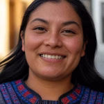 Sugar babys guatemaltecas: belleza y tradición Portrait of elegant Guatemalan woman with traditional indigenous heritage features, professional pho